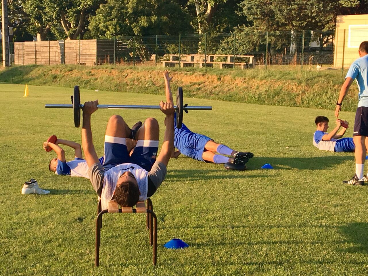 Séance d&rsquo;entraînement à Brouzet les Alès