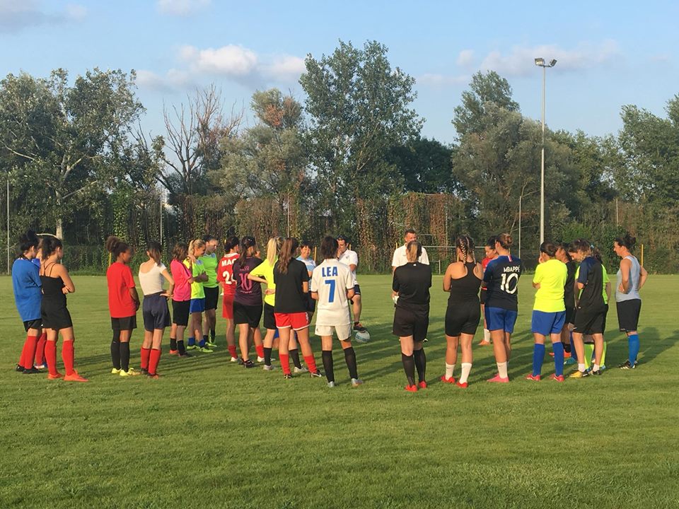 Reprise pour les filles