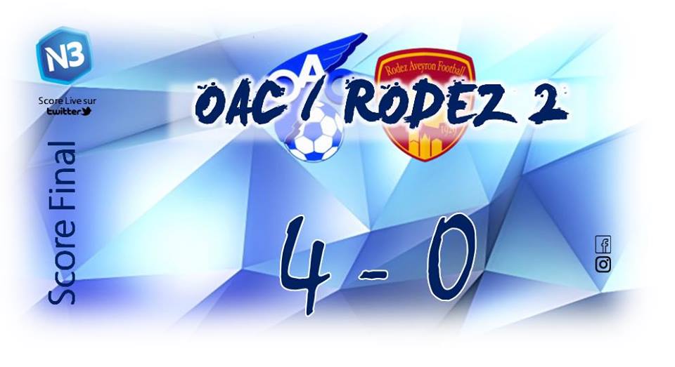 L’équipe de Coach Saurat victorieuse face à Rodez Aveyron Football