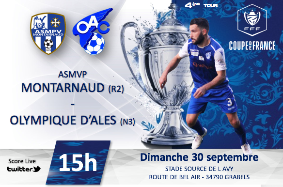 Déplacement à GRABELS pour le 4ème tour CDF