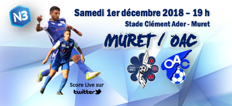 Notre équipe Fanion en déplacement à Muret ce week-end