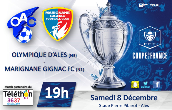 Coupe de France – prévente jeudi et vendredi de 17h à 19h