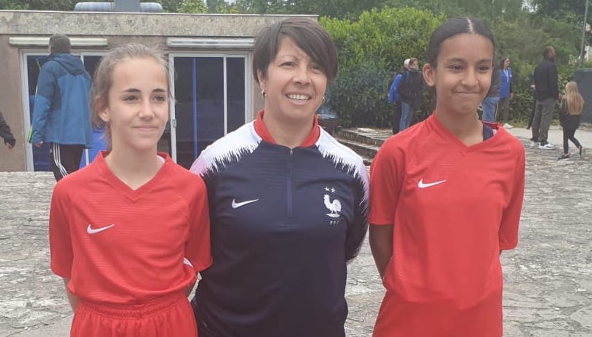 Deux U13 đ” âȘïž fĂ©minines en sĂ©lection gardoise pour le Mondialito