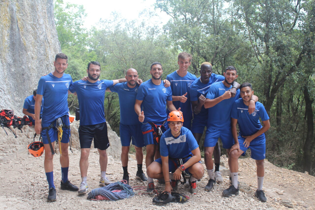 Le groupe N3 en stage