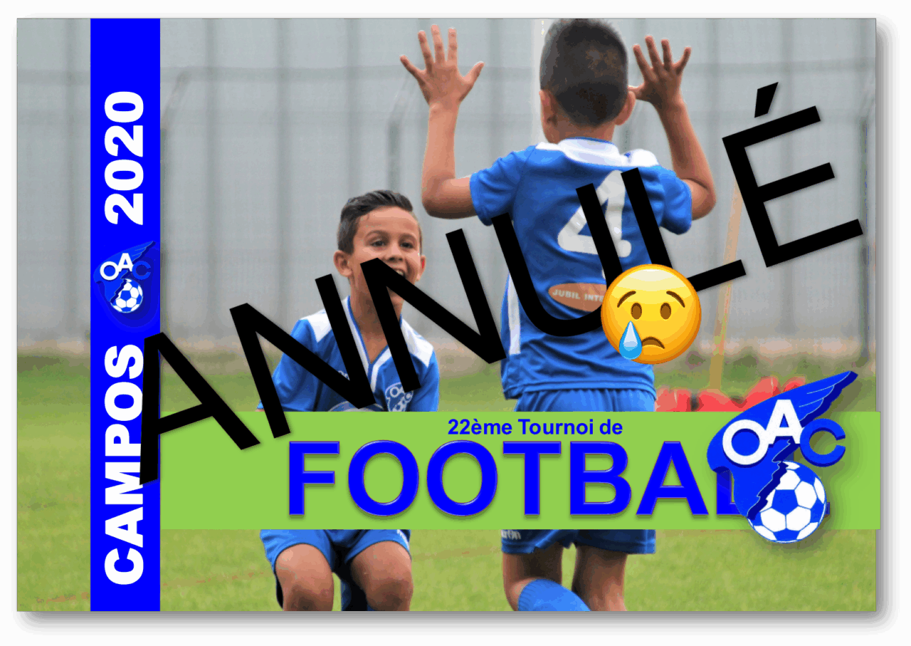 22ème édition du Tournoi Campos annulée