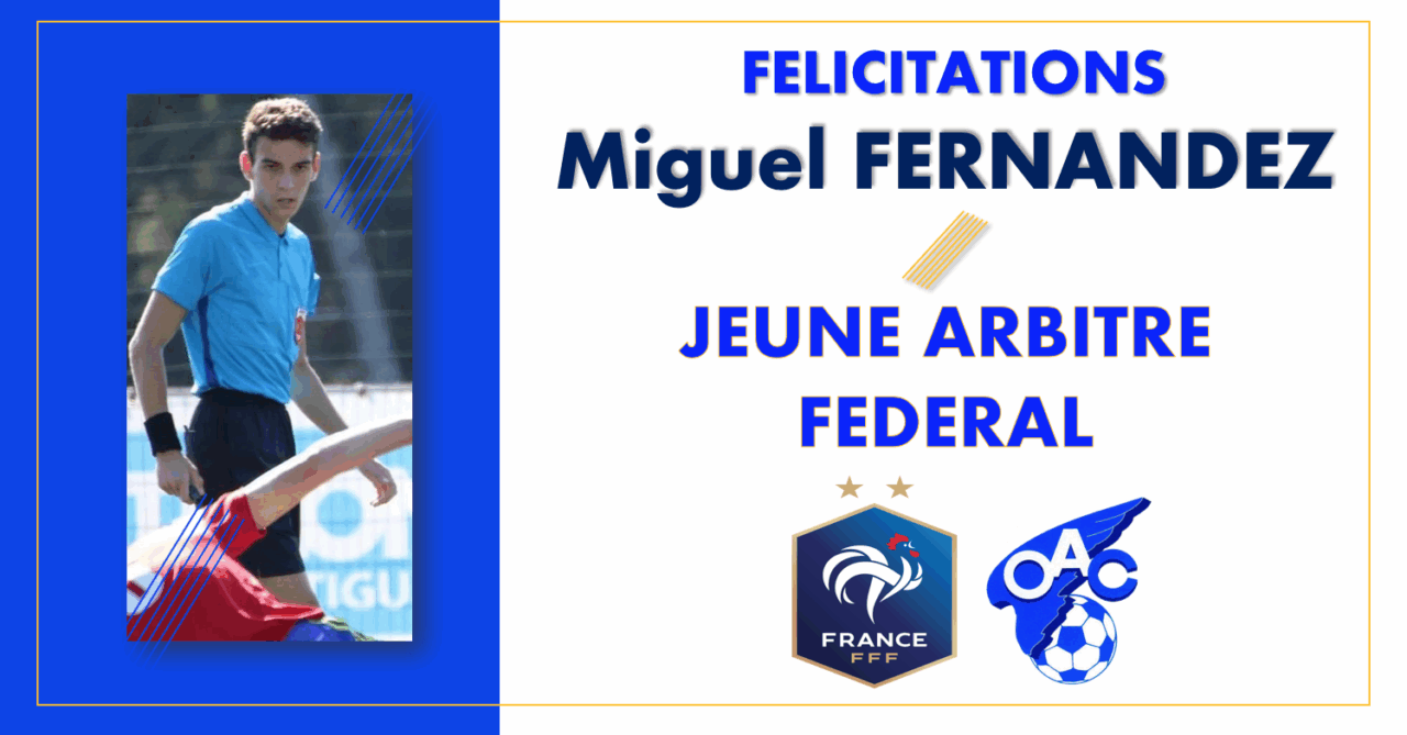 UN JEUNE ARBITRE FEDERAL AU CLUB