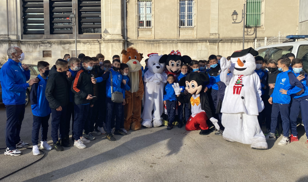 L’Ecole de Foot découvre le Cratère