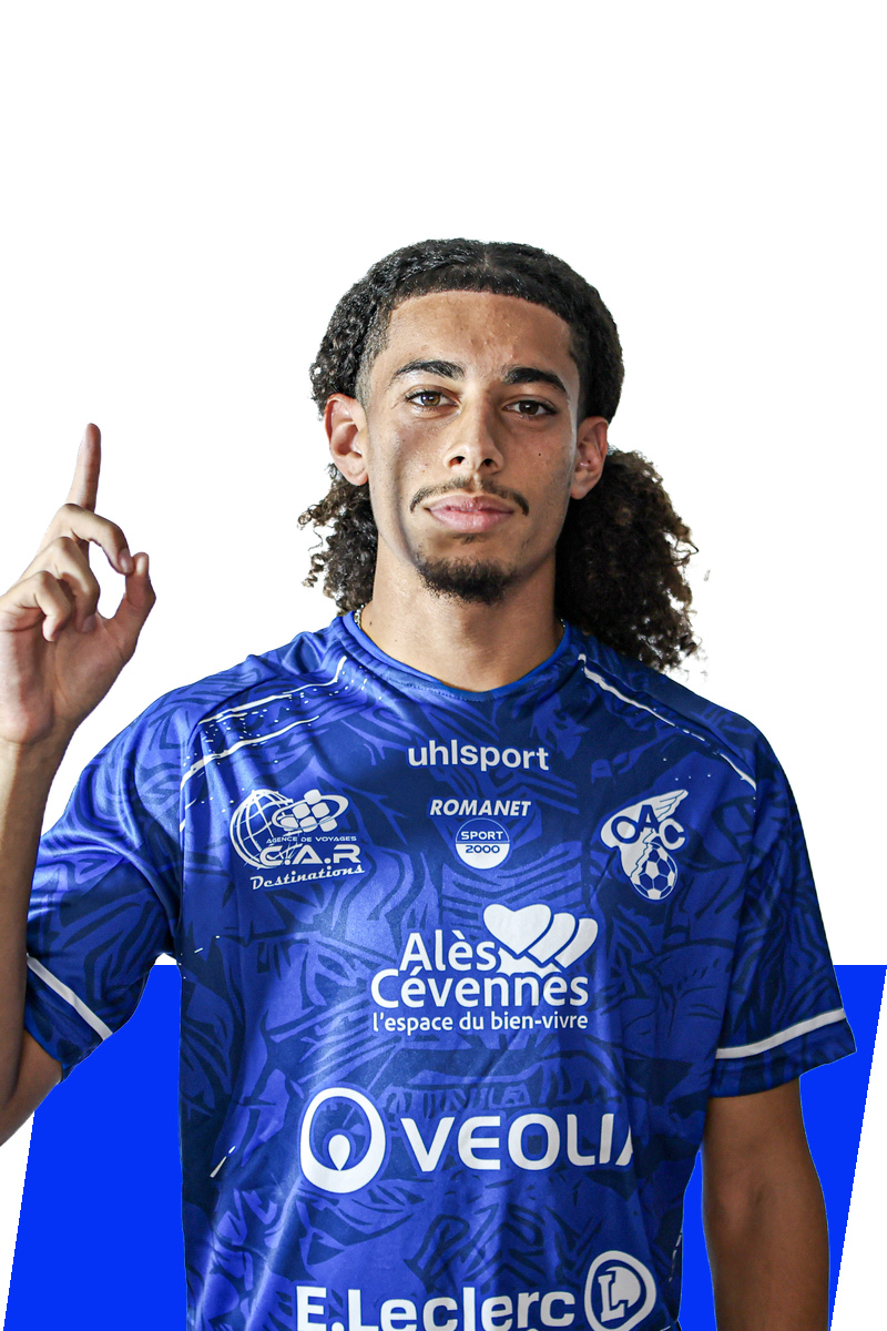 Abdelakram TOUIDJ — Variante au survol — OAC 2026/2027 Abdelakram TOUIDJ — Variante au survol — Olympique d’Alès en Cévennes