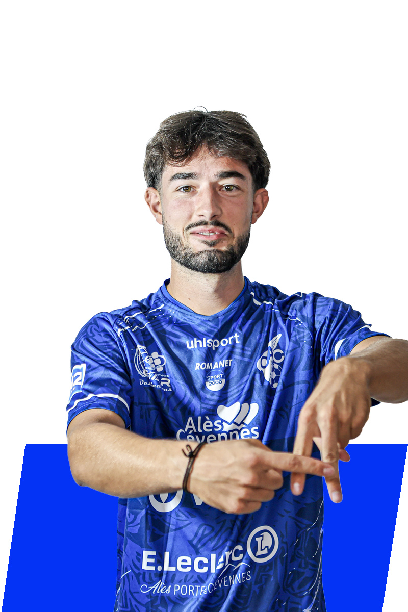Axel DARNAUD — Variante au survol — OAC 2026/2027 Axel DARNAUD — Variante au survol — Olympique d’Alès en Cévennes