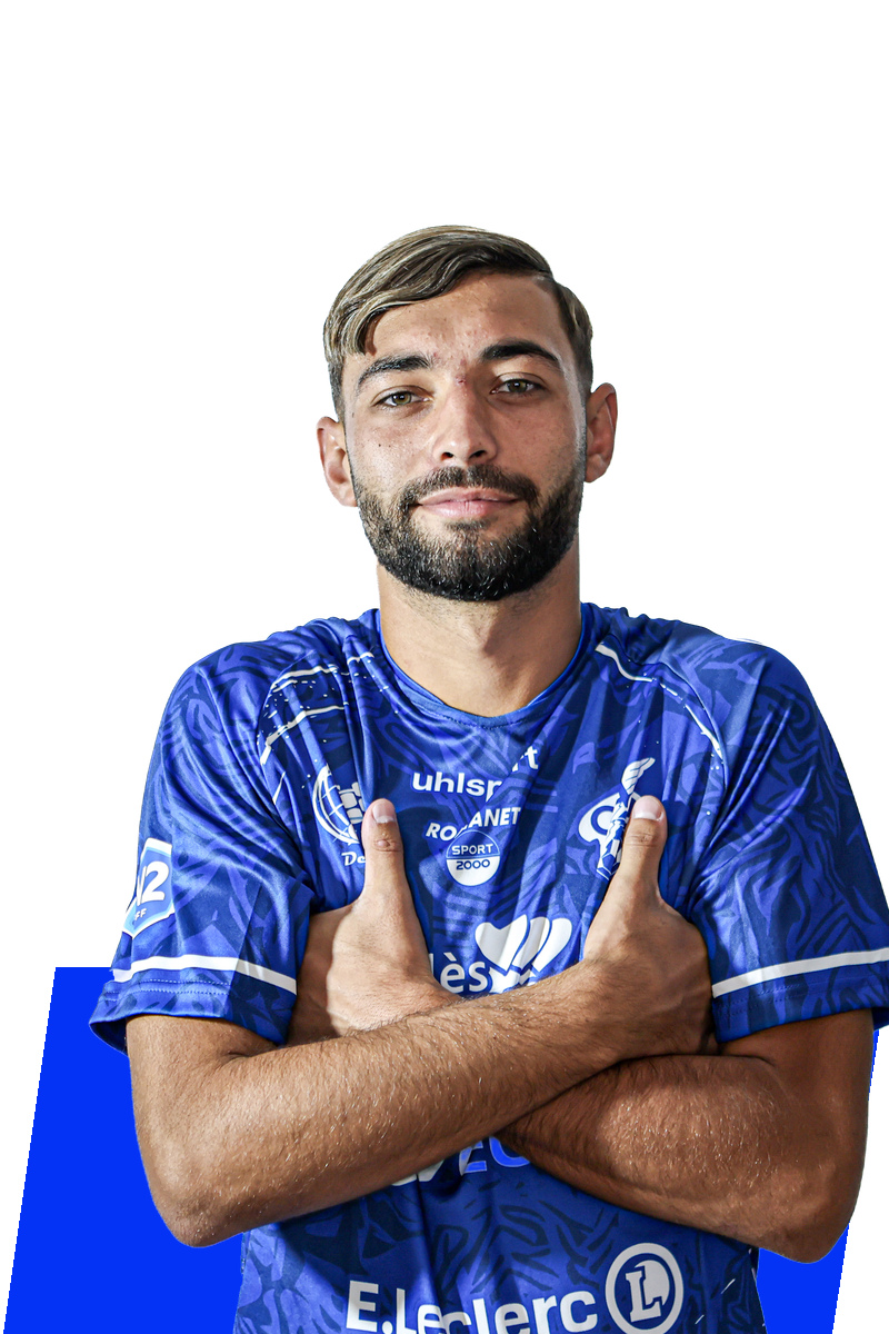 Gianni BAPTISTE — Variante au survol — OAC 2026/2027 Gianni BAPTISTE — Variante au survol — Olympique d’Alès en Cévennes