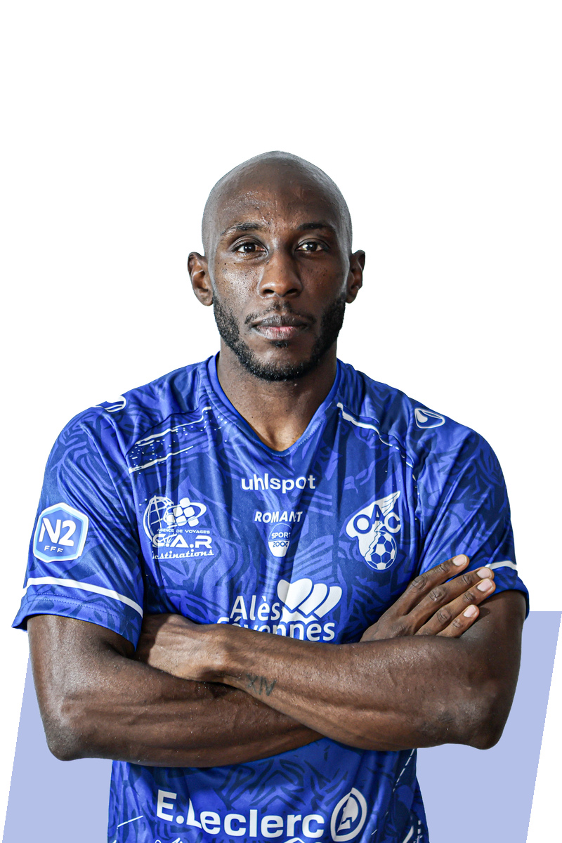 Jeffrey ASSOUMIN — Portrait principal — OAC 2026/2027 Jeffrey ASSOUMIN — Portrait principal — Olympique d’Alès en Cévennes