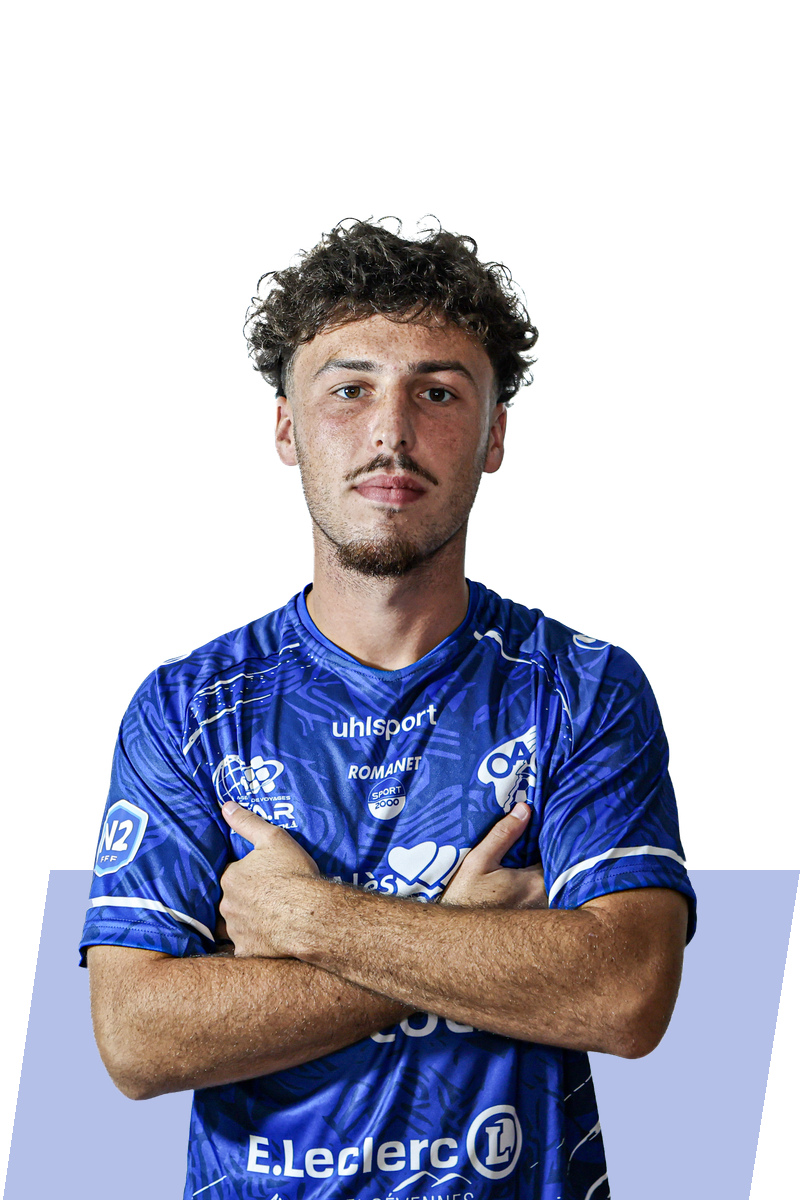Loris TAILHANDIER — Portrait principal — OAC 2026/2027 Loris TAILHANDIER — Portrait principal — Olympique d’Alès en Cévennes