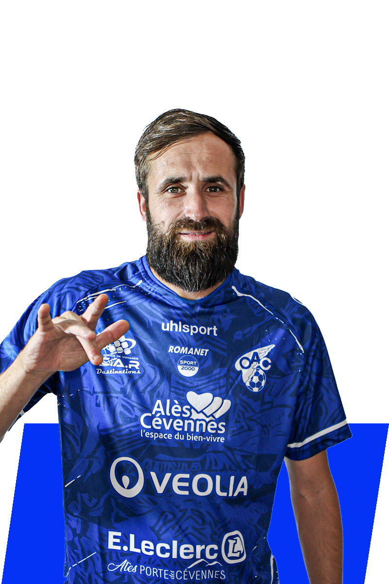 Lucas FRANCO — Variante au survol — OAC 2026/2027 Lucas FRANCO — Variante au survol — Olympique d’Alès en Cévennes