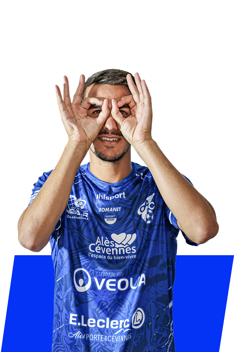 Maxence FOURNEL — Variante au survol — OAC 2026/2027 Maxence FOURNEL — Variante au survol — Olympique d’Alès en Cévennes