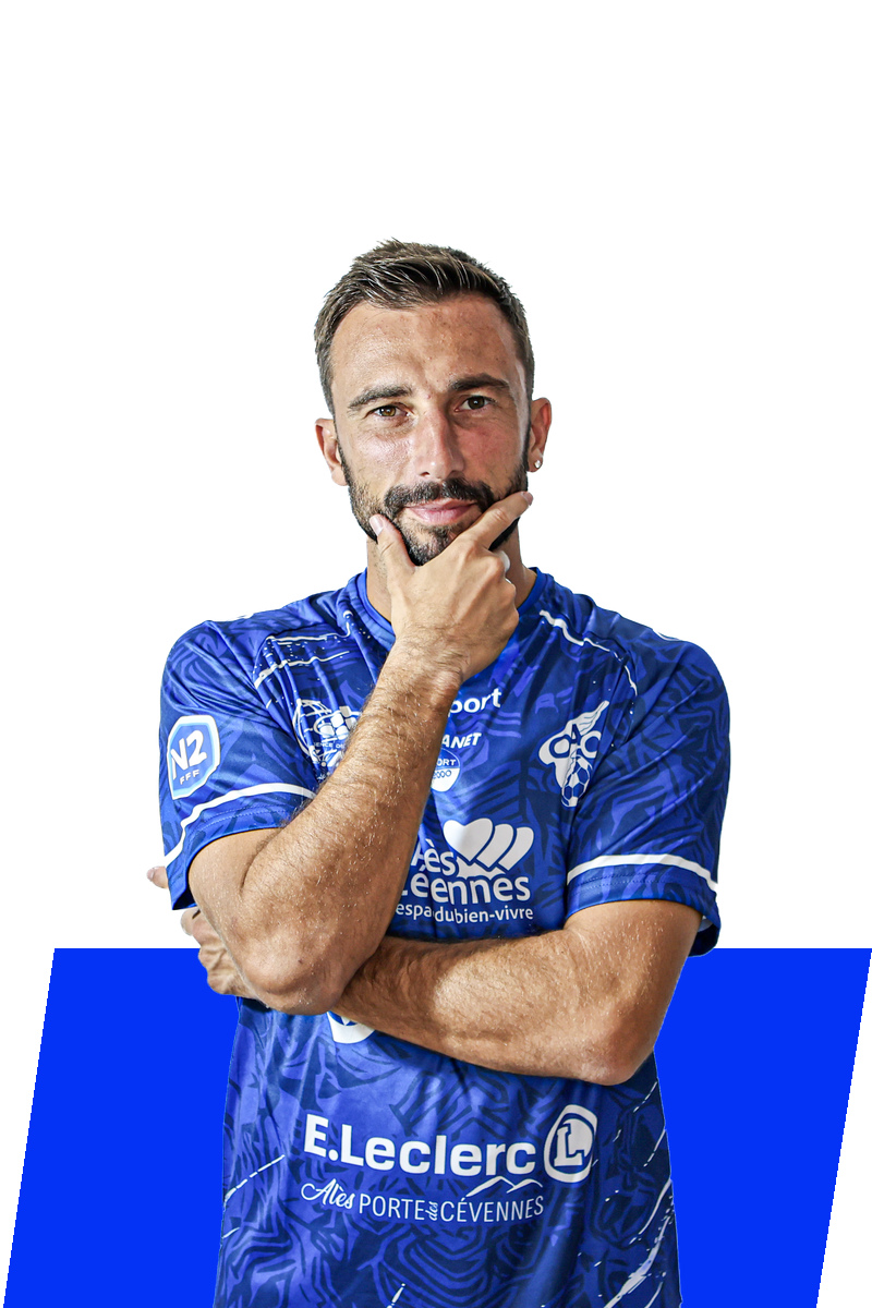 Nicolas BENEZET — Variante au survol — OAC 2026/2027 Nicolas BENEZET — Variante au survol — Olympique d’Alès en Cévennes